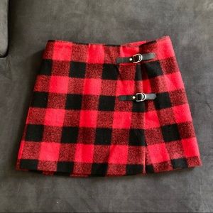 Plaid skirt